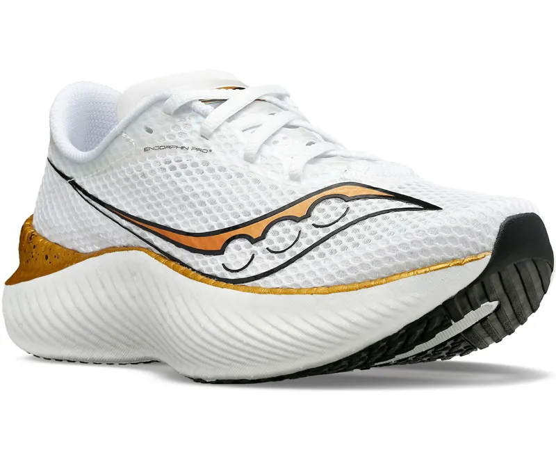 Saucony Women's Endorphin Pro 3 White/Gold-1